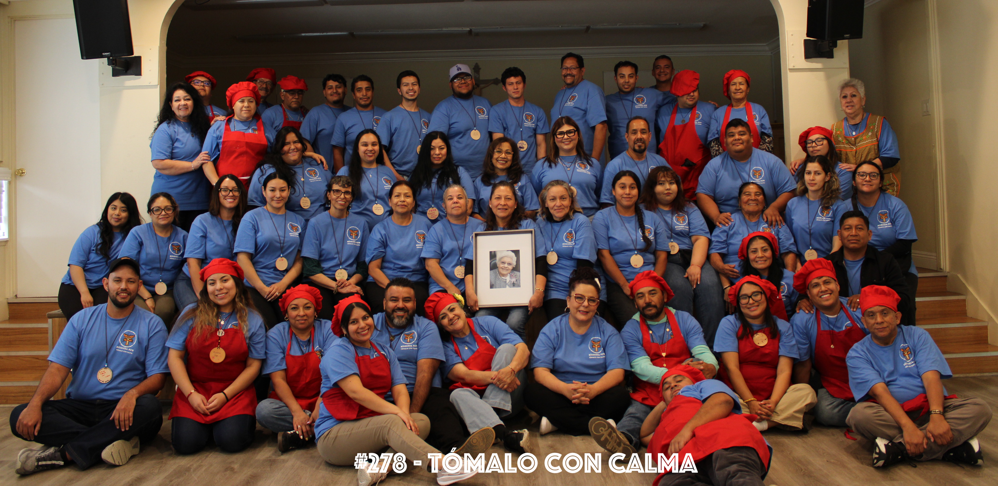 Grupo del último retiro de La Búsqueda de Cristo
